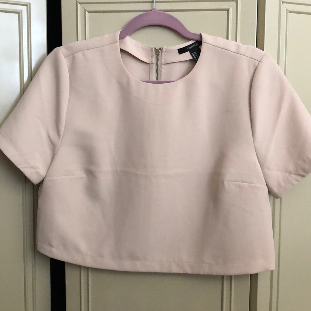 Forever 21 Dressy Crop Top